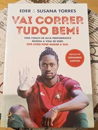 Livro Vai Correr Tudo Bem de Éder e Susana Torres