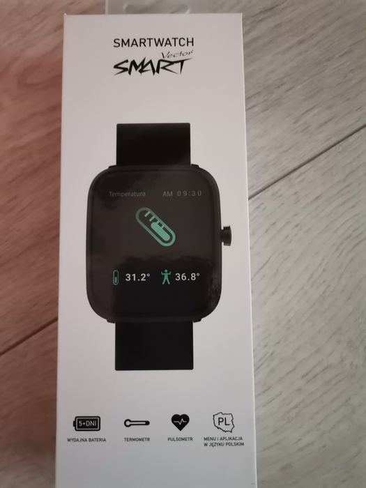 Zegarek smartwatch vector smart vctr-31-01bk