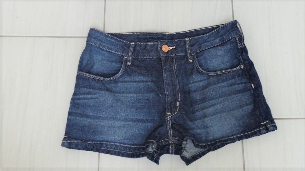 Jak NOWE jeansowe spodenki H&M 140 158 na 12-13lat Denim