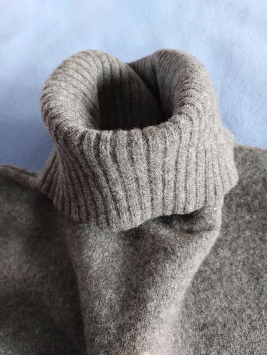 sweter golf damski z wełny szetlandzkiej