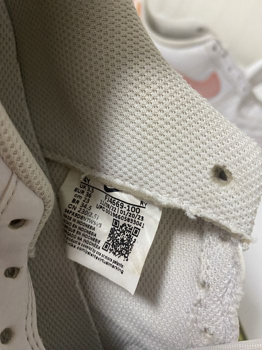Кросівки nike air force 1 білі шкіряні кеди