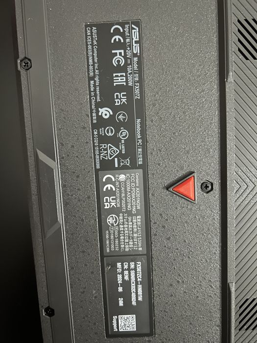 Asus TUF Gaming F15 FX507ZC4 | i5-12500H | RTX 3050 4GB | 16GB RAM | SSD 512GB | 144Hz