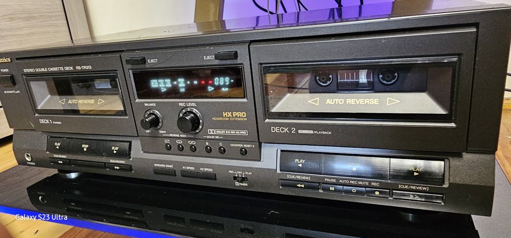 Technics-zestaw audio, wieża 5 elementów-bdb.stan