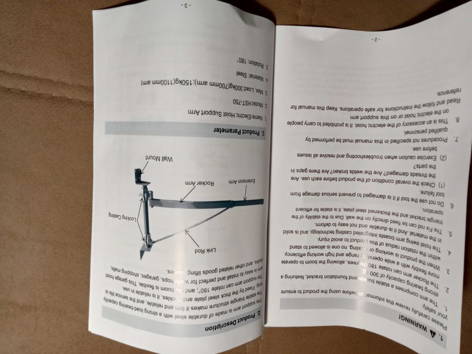 Braço 120€ Suporte Pro. Oportunidade