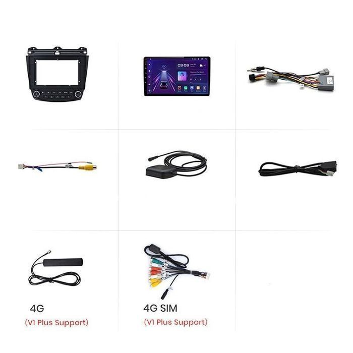 Radio Android 9” CarPlay Android Auto – Honda Accord 7 PL