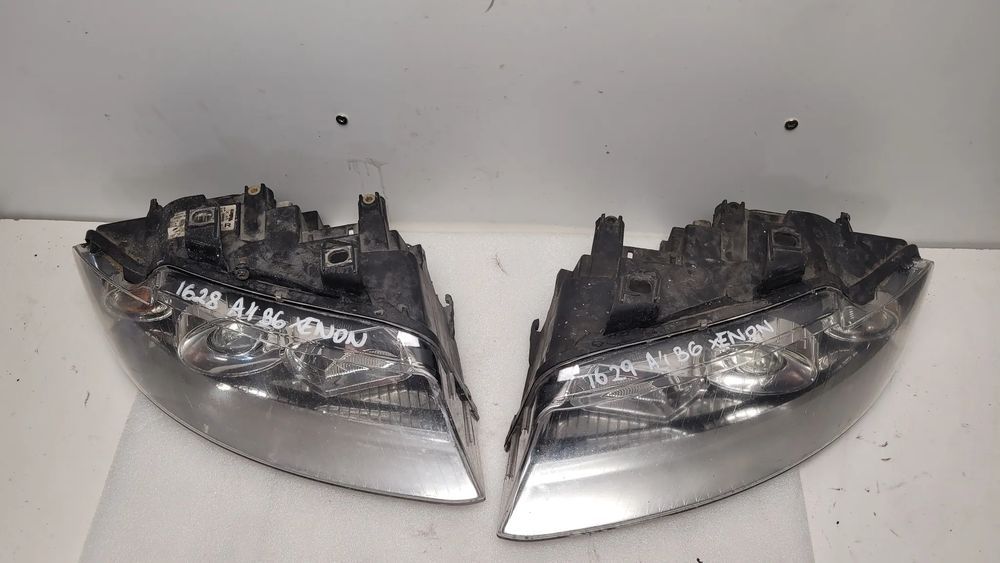 lampy przednie xenon europa audi a4 b6 małysz