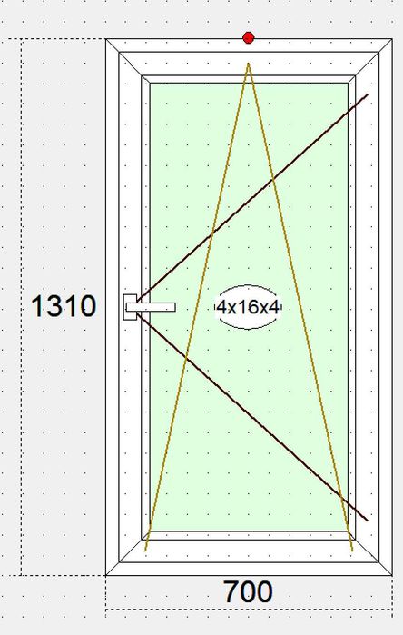 АКЦІЯ -40% Окна Двери Пластиковые!Вікно700х1310 відкривне Тростянець