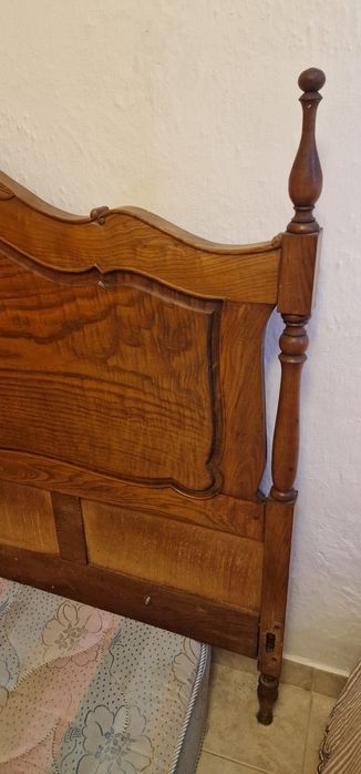 Cabeceira de cama para projecto com chalky paint