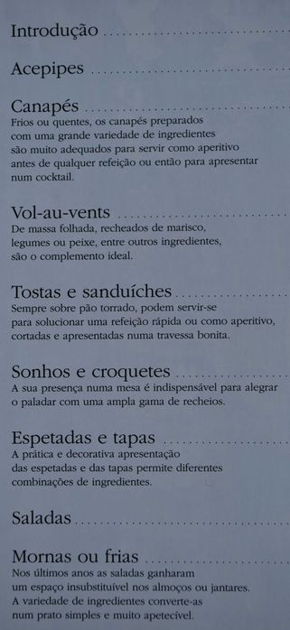 Acepipes e Saladas (As Melhores Receitas)