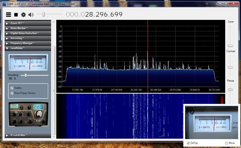 RTL SDR Радіоприймач 500кГц-1.7ГГц RTL2832U R860