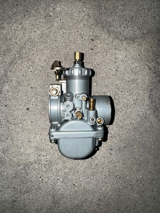 Carburador  replica mikuni 21  e escape Macra para motor sachs