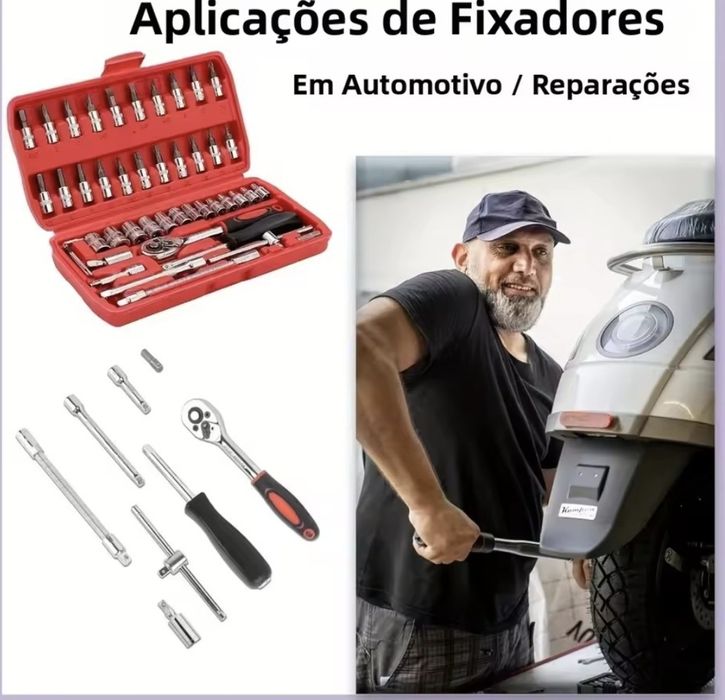Caixa de ferramentas de roquete