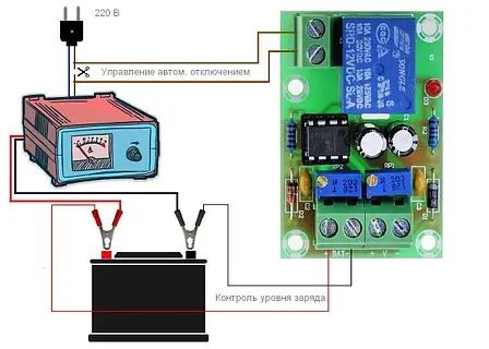 XH-M601 Контролер заряду 12V
