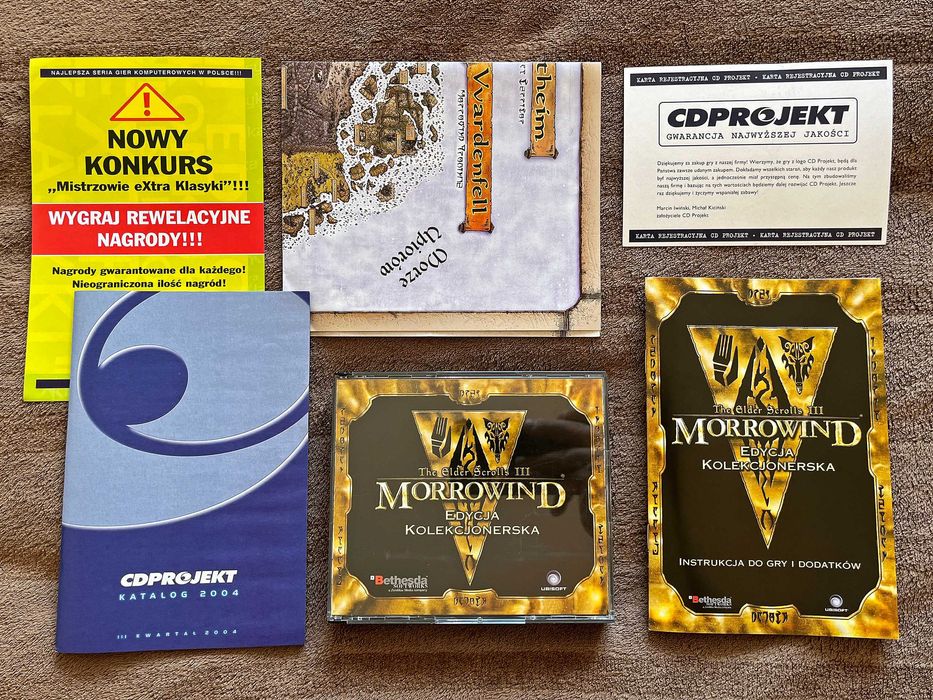 MORROWIND - 2002 - PC CD - Big Box - Wydanie Polskie / PL