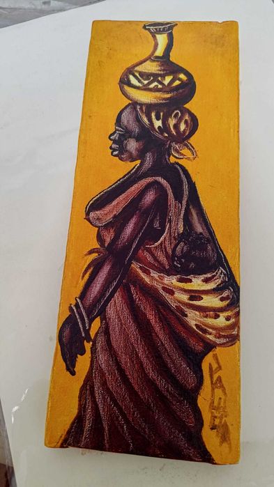 Quadro Artesanal de Angola (310*120mm)