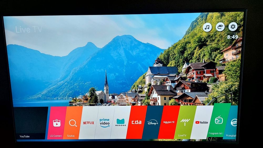 Telewizor LG UHD 4K- 100Hz SMART-TV DVB-T2