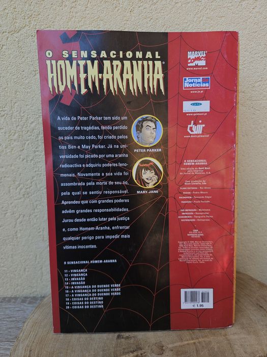 O Sensacional Homem-Aranha – Coleção Completa 1–20 | Devir 2002