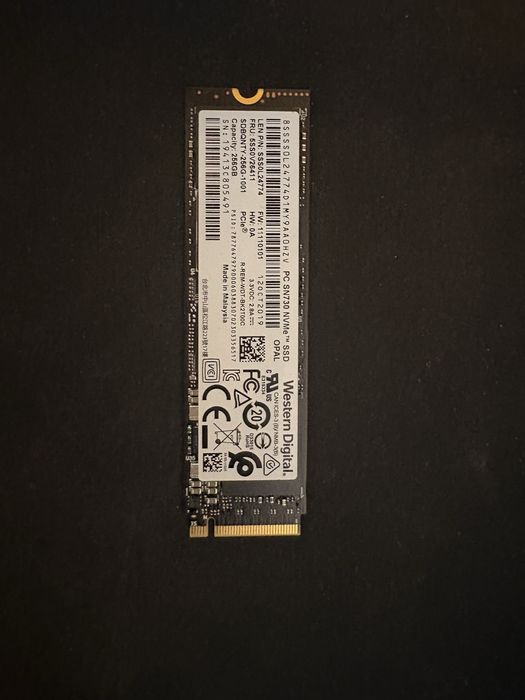 SSD M.2 NVMe Western Digital PC SN730 256GB
