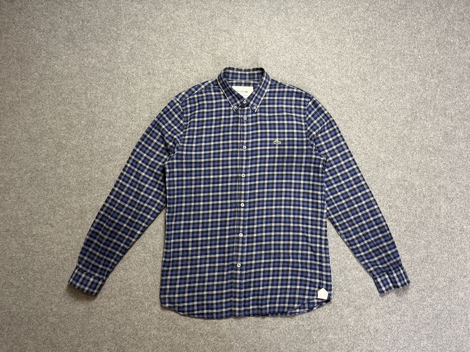 Фланелева сорочка Lacoste