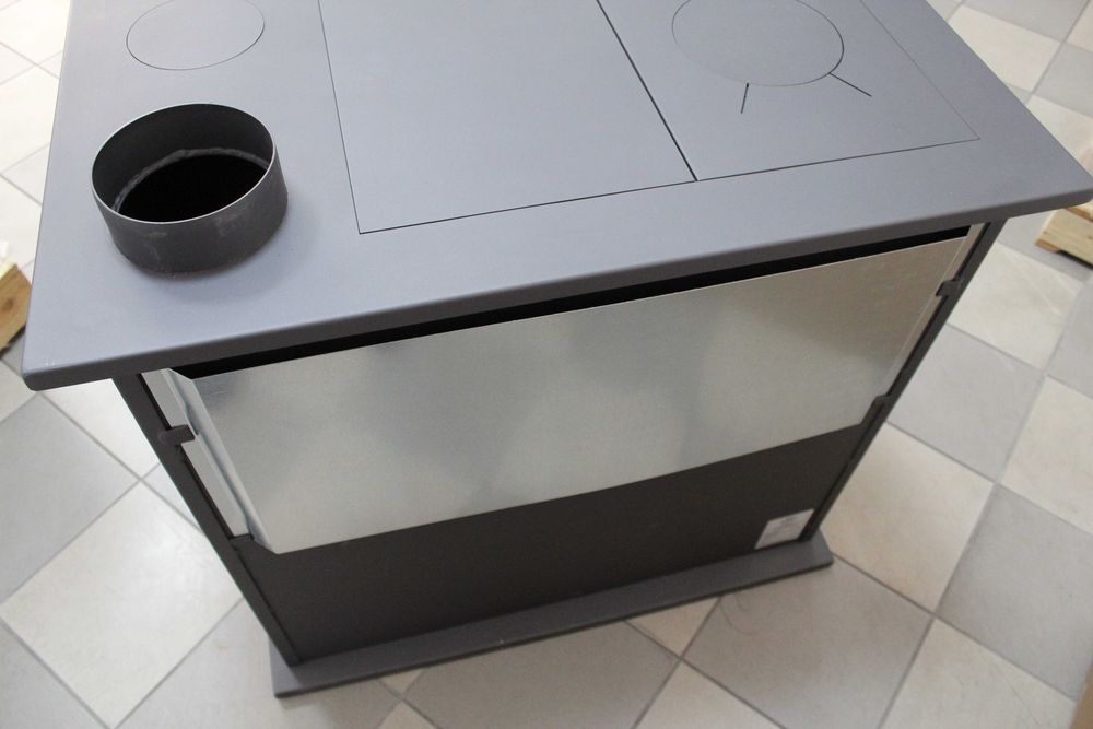 Piec piecyk kuchenny kuchnia na drewno Viki Lux 10,5kW  RATY 0% EKO