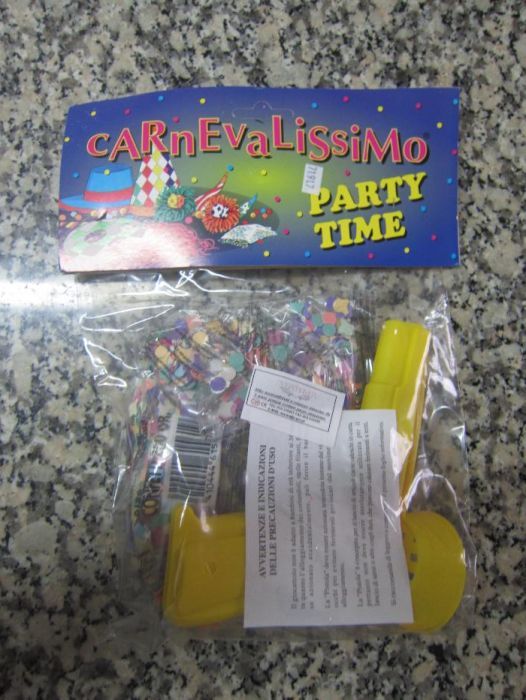 Carnevalissimo Party Time - Confetti Cannon