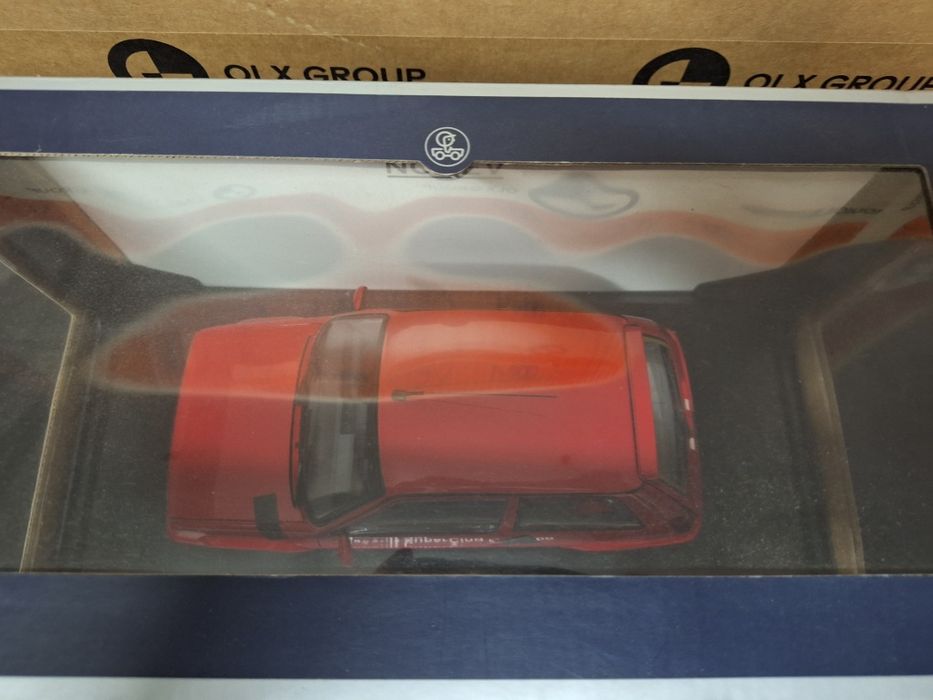 Renault 5 SuperCinq GT Turbo Red 1989 Norev 1:18