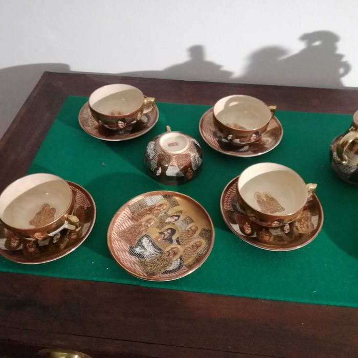 Louça Satsuma serviço de café