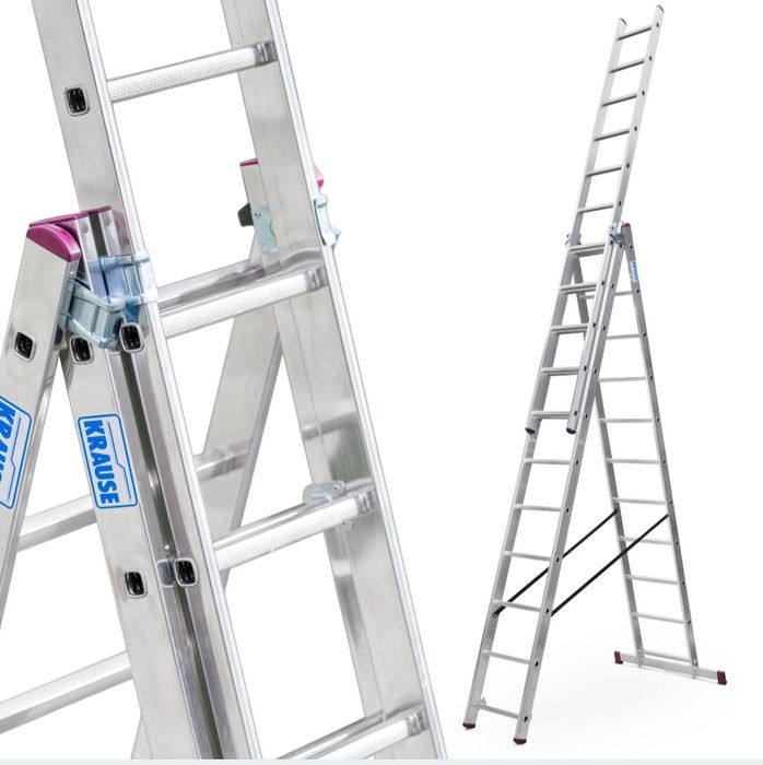 Drabina aluminiowa KRAUSE 3x7 3x9 3x11 3X14