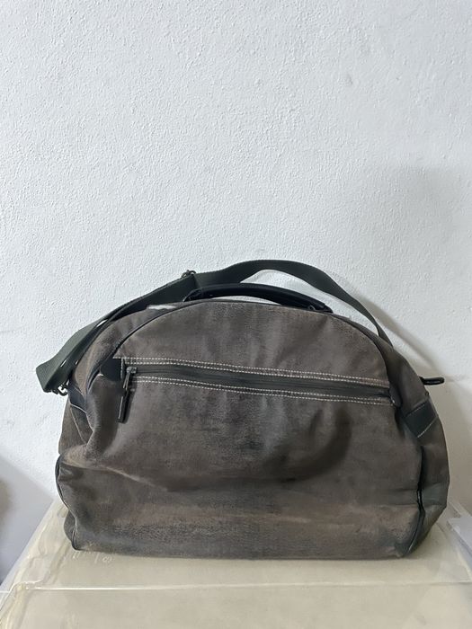 Saco de viagem castanho tecido muito resistente