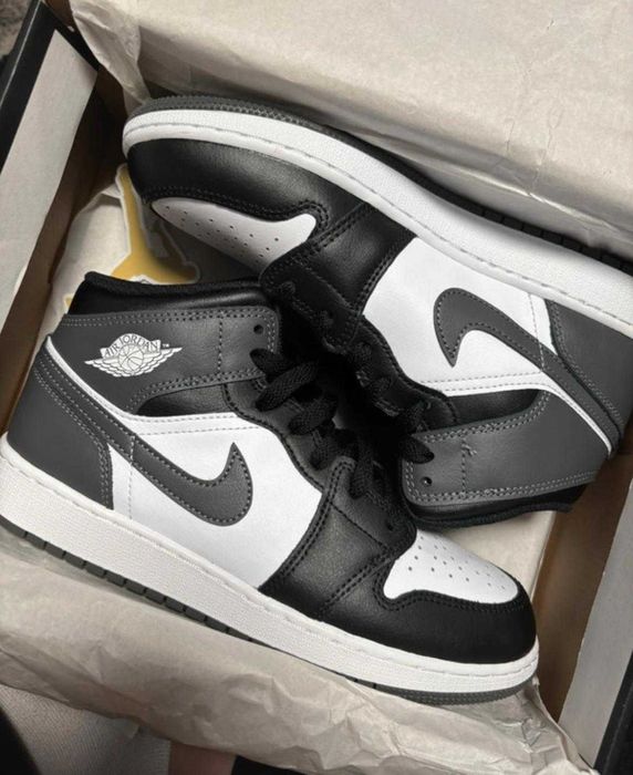 Jordan 1 czarne meskie buty sportowe Nike air jordany one 36-46