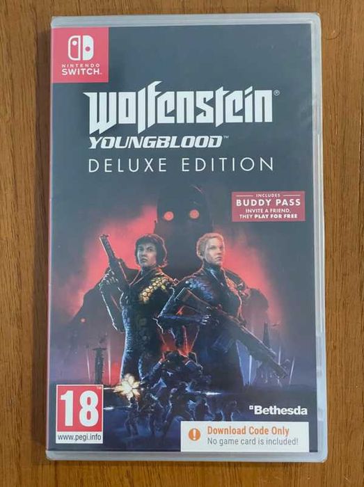 Wolfenstein YoungBlood - Deluxe Edition - Nintendo - Jogo Selado