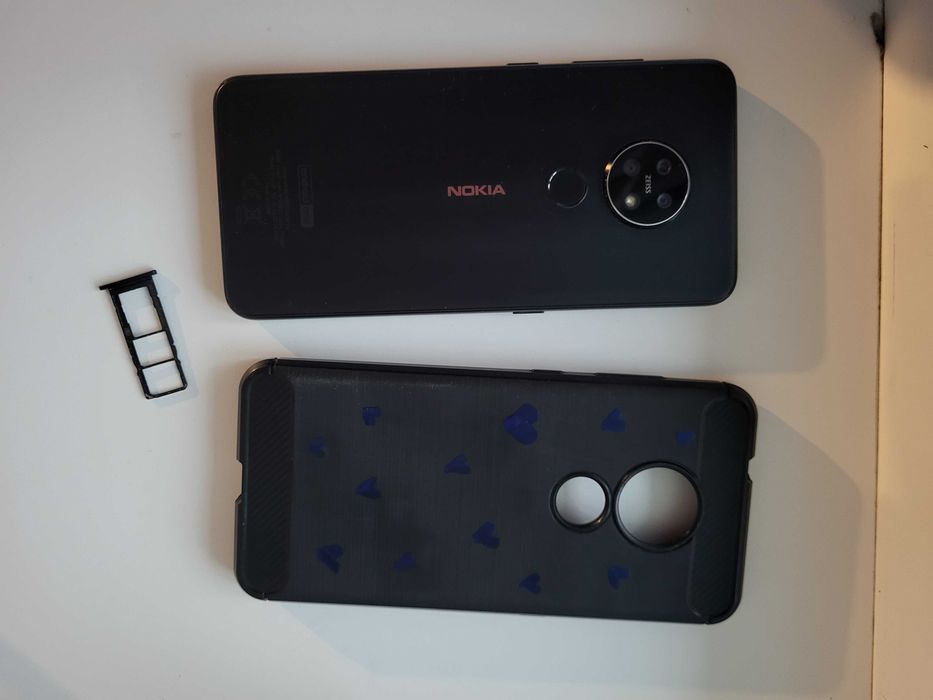 Смартфон 3 слота Nokia 7.2 4/64 Zeiss камера Ips экран Android one