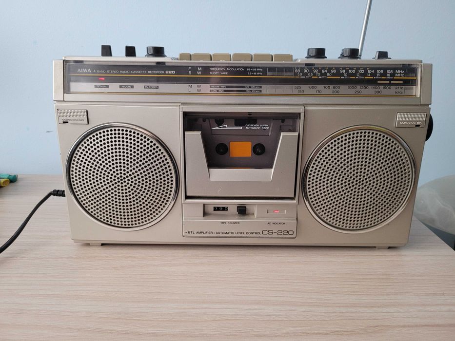 Aiwa Cs-220e magnetofon,radio boombox