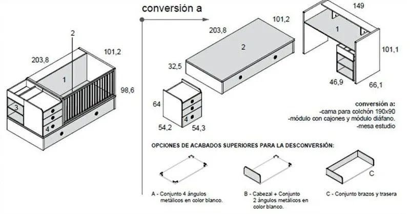 Quarto convertível