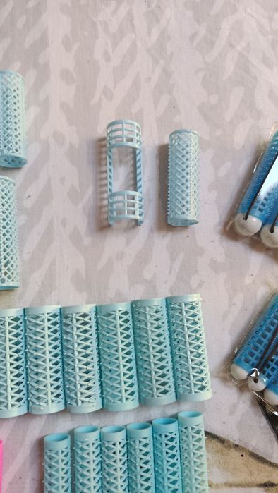 rolos de  cabelo