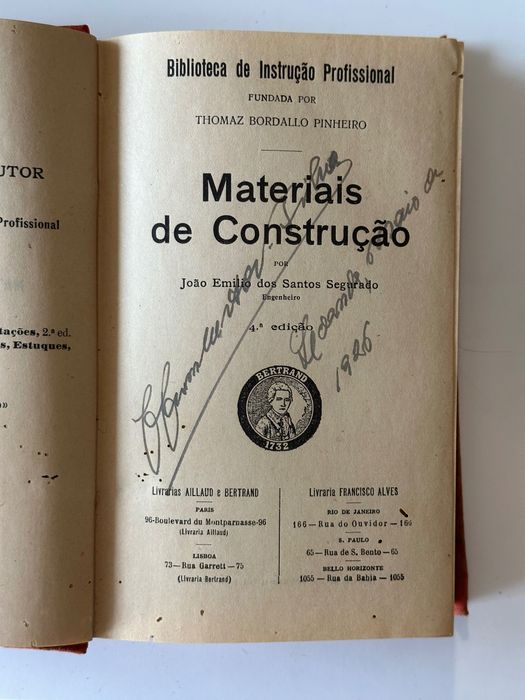 Biblioteca de Instrução Profissional: Materiais de construção