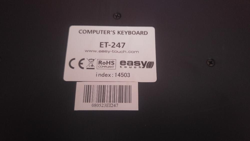 Klawiatura i myszka EASY TOUCH