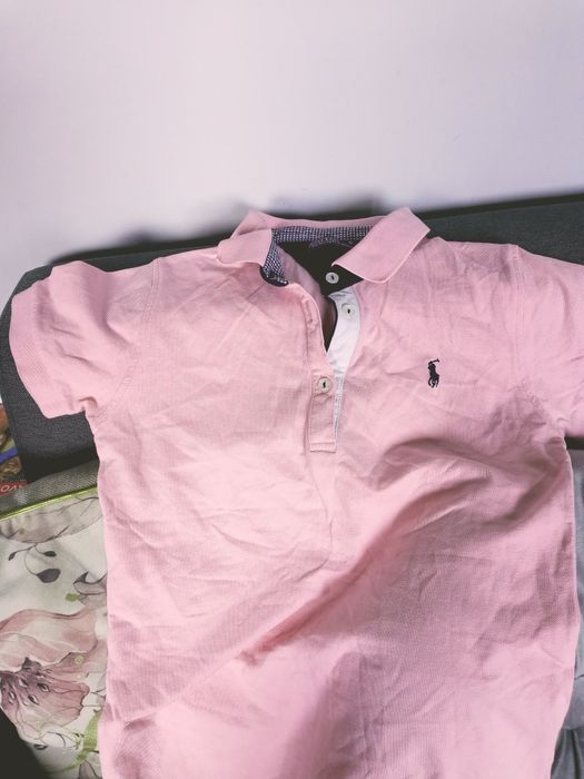 Koszulka Polo Ralph Lauren roz M lato damska
