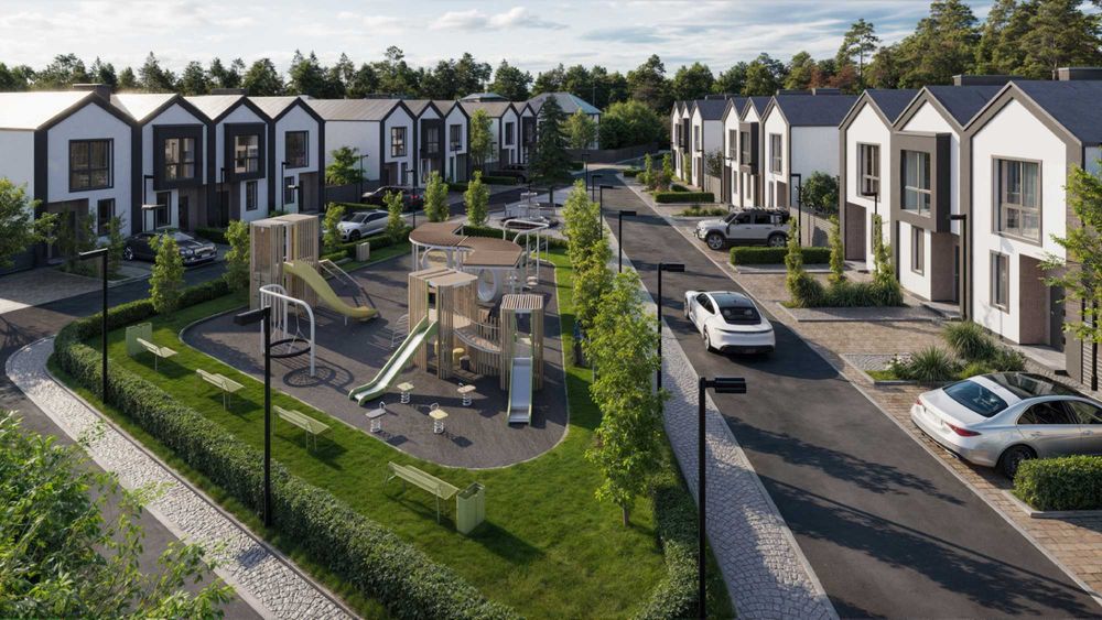 ГАЗИФІКОВАНИЙ таунхаус у с.Святопетрівське від ЗАБУДОВНИКА