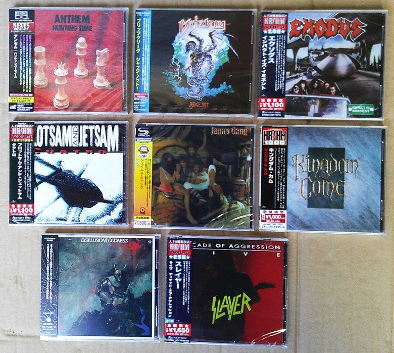 CD's Edições Japonesas a preços acessíveis!