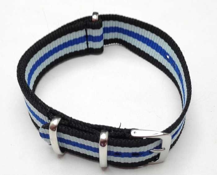 Pasek NATO 20mm do zegarka nylonowy meski Kilka Wzorów