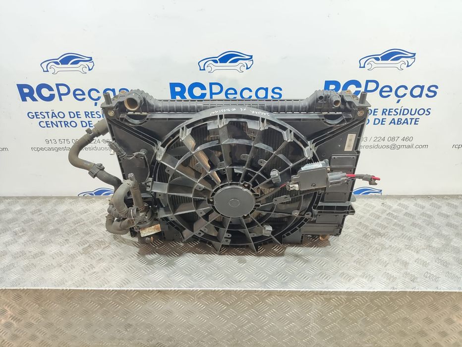 Frente Fibra Diesel Com Radiador Intercooler Termoventilador Jaguar XE