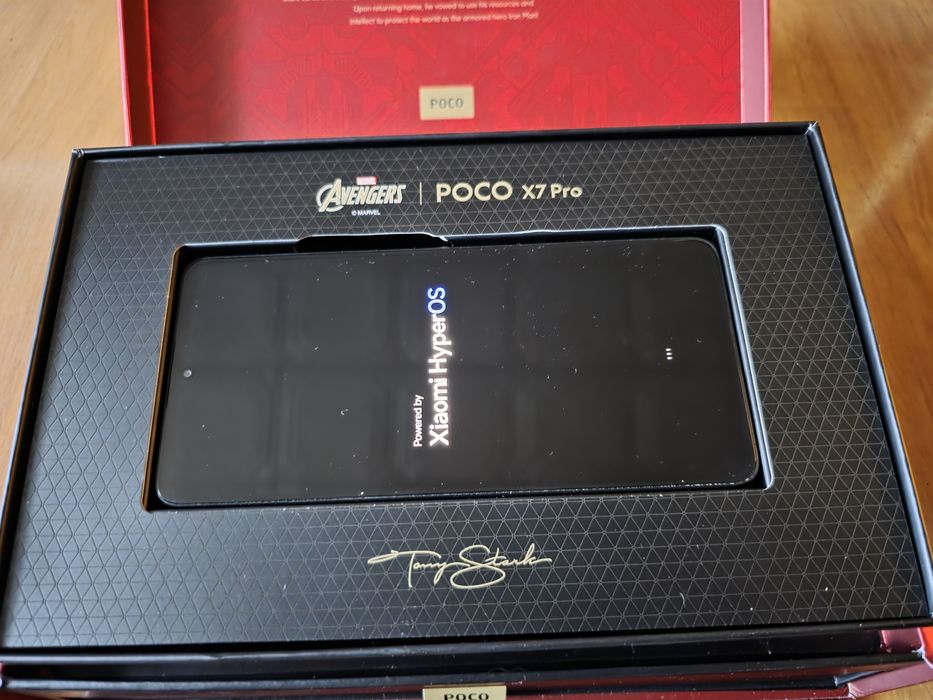 Poco X7 pro Iron Man edition
