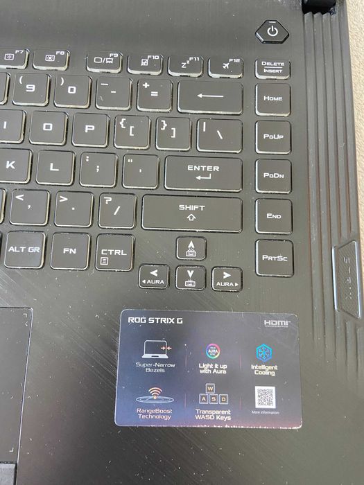 ASUS ROG Strix G G531GV/ i7-9750H/ 16GB/ 512 GB/ RTX 2060 6GB/ FHD