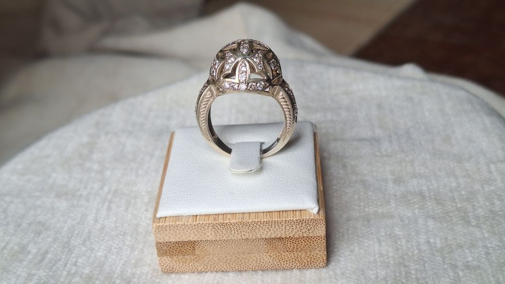 Большой шикарный перстень 18 р