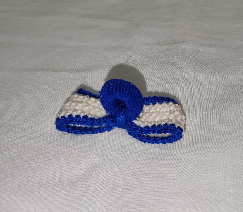 Gumka do włosów ozdobna z kokardką Handmade