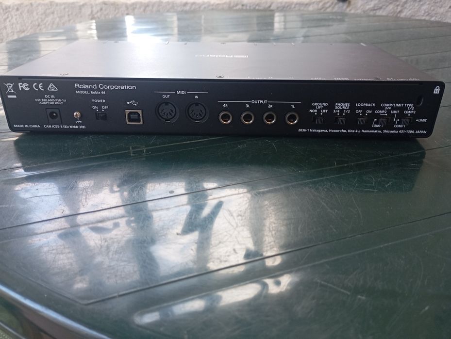 Interface Rubix 44 Roland