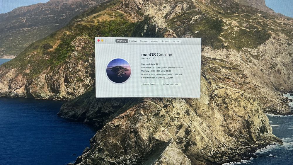 Mac mini late 2012 usado