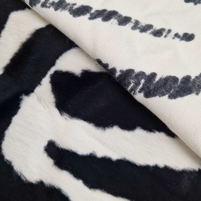 Tecido Pêlo Sintético Zebra - ÚNICO E EXCLUSIVO!
