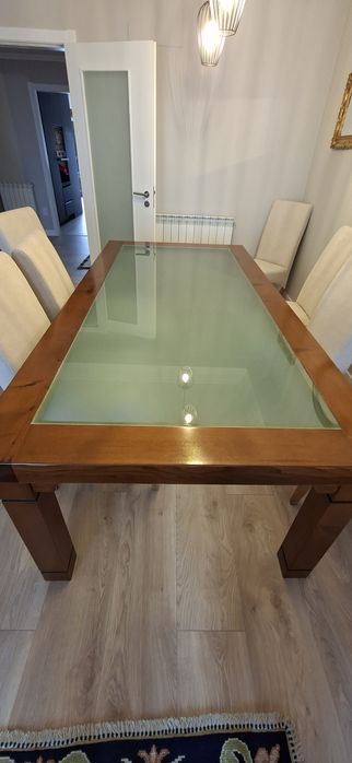 Mesa de jantar madeira maciça